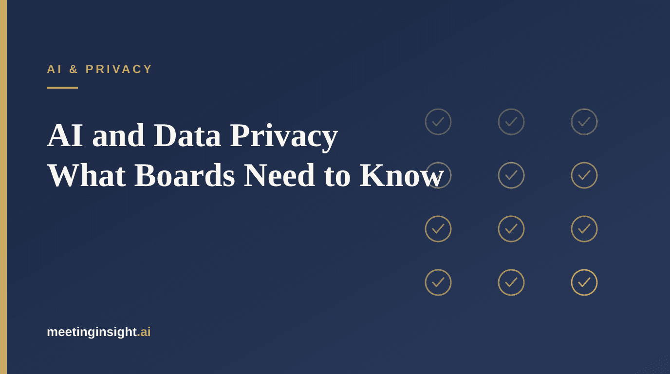 AI and Data Privacy: What UK Boards Need to Know