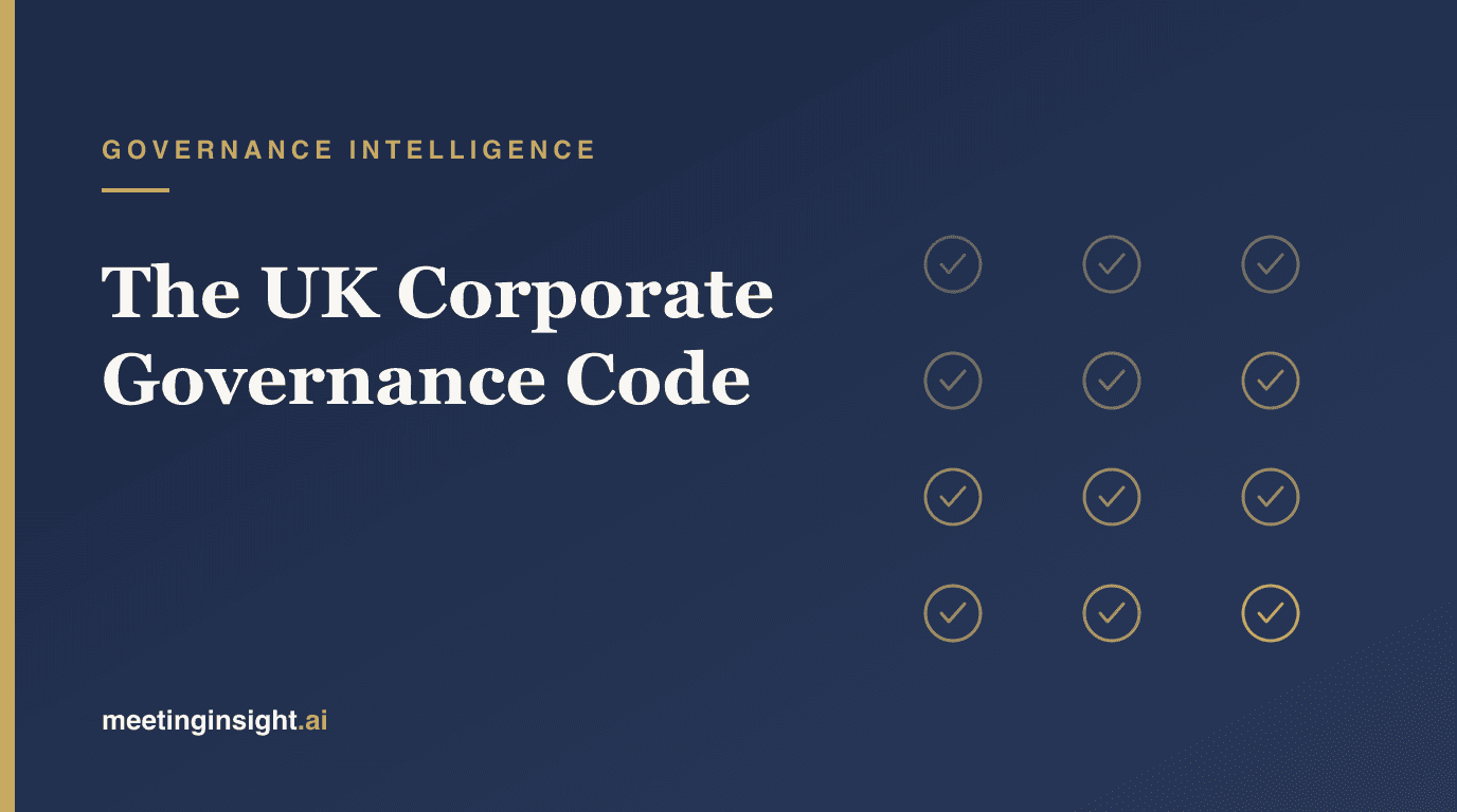 The UK Corporate Governance Code, Explained